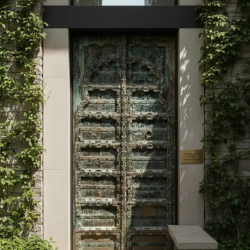 Personalized Carved Wood Doors: Your Gateway to Resort-Style Living at Home