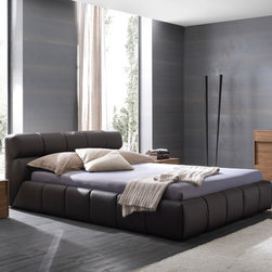 Cloud Brown Bed by Rossetto - Platform Beds