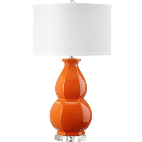 Safavieh Juniper 30" High Orange Table Lamp