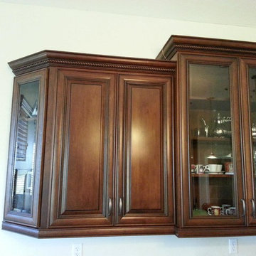 Medium Wood Cabinet Kitchen