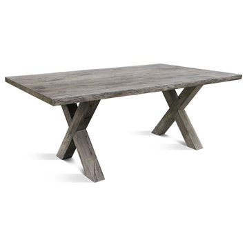 CASTLE-X Solid Wood Dining Table