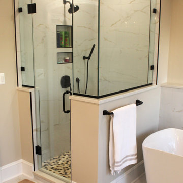 Best bathroom remodel in the Kentland's of Gaithersburg by Talon Construction