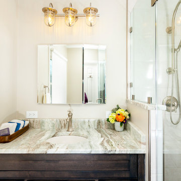 Rockville Petite Master Bath Maximizes Space