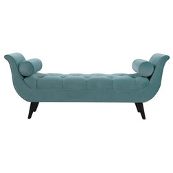 Midcentury Upholstered Benches by Jennifer Taylor Home