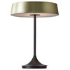 China LED Table Lamp, Matte Brass