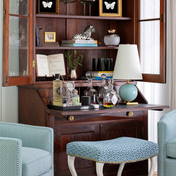 Antique Secretary with Modern Touches