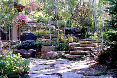 Photo of a farmhouse landscaping in Denver.