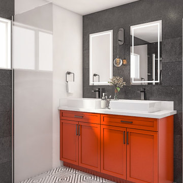 Bathroom remodel, Mission Hills