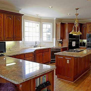 A Modern Open Plan Kitchen before renovation