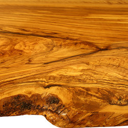 Ash Live Edge Console Table - Console Tables