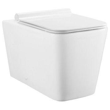 Swiss Madison Concorde Back-to-Wall Square Toilet Bowl