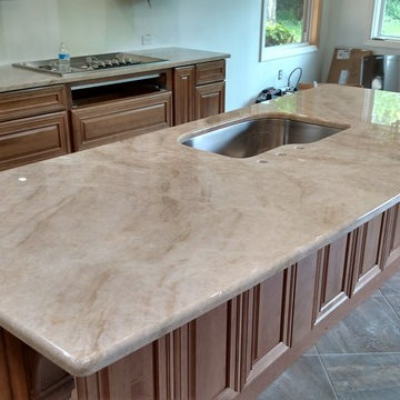 Taj Mahal Quartzite Kitchen