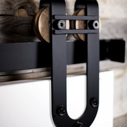 Horseshoe w/ Bar Barn Door Hardware - Barn Door Hardware