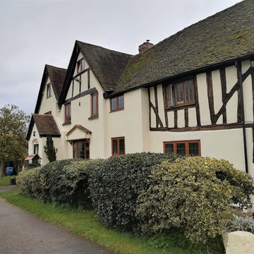 Exterior wall coating for listed building warwickshire