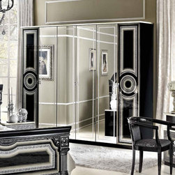 Aida 6-Door Wardrobe - Armoires And Wardrobes