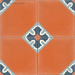 Contemporary Cement Tile - 床＆壁タイル