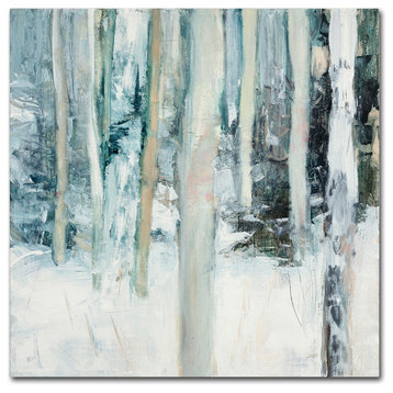 Julia Purinton 'Winter Woods I' Canvas Art, 18" x 18"