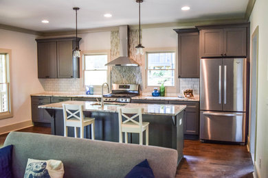 Trendy kitchen photo in Atlanta
