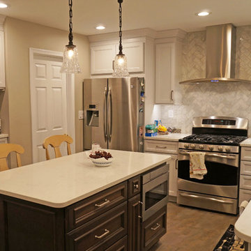Kitchen with Custom Storage - New Hope, PA