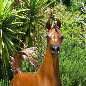 Dream of Spring Bronze Equine Sculpture