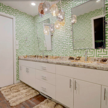 Jetsons/Flintstone bathroom