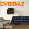 Cloverdale Apartment Size Sofa, Gray, Mountain Gray/Pink Lemonade, 61"x40"x34"