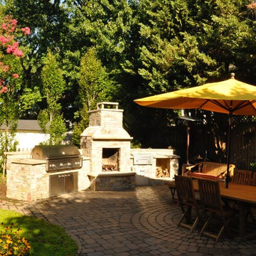 Outdoor Kitchen and Party House