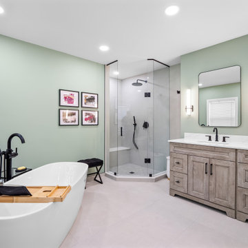 Primary Ensuite Renovation in Richmond Hill