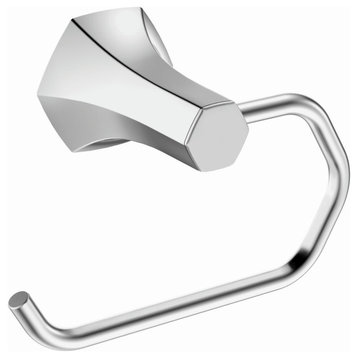 Hansgrohe 04837 Locarno Wall Mounted Euro Toilet Paper Holder - Chrome