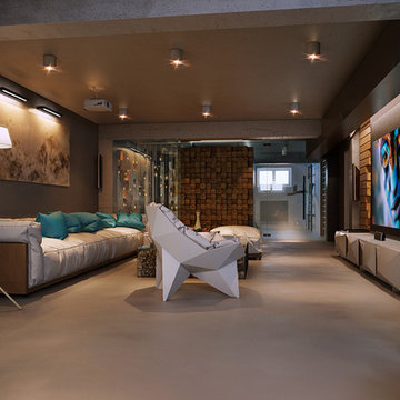 Underground Lounge in a private house
