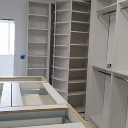 Walk-In Closet System - Shoe Storage
