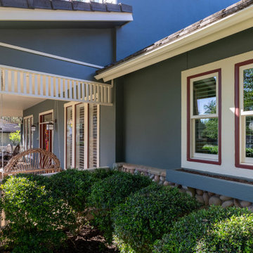 Exterior Painting of Craftsman Built Home