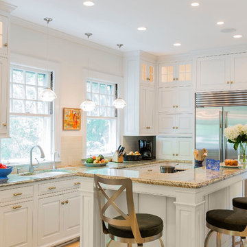 A Kitchen and Bath Renovation with Classic Details