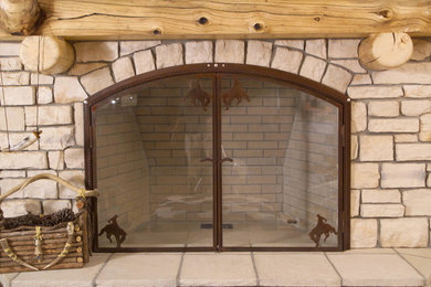 Buckaroo Fireplace Screen