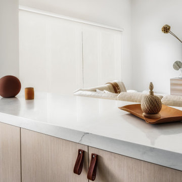 Boca Raton - Scandinavian Style - Kitchen to Living Room