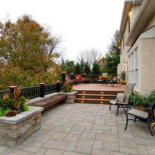 Backyard deck