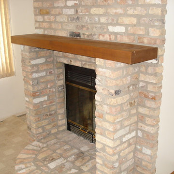 Fireplace-Entertainment Center Rebuild