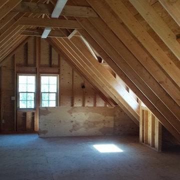 3 stall Horse Barn, with storage loft