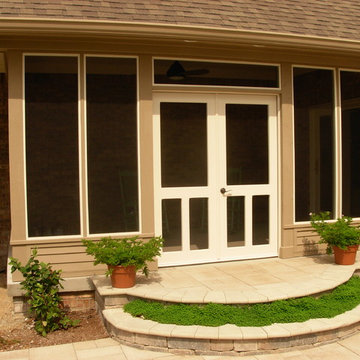 Covered porch conversion