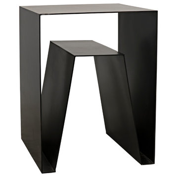 Quintin Side Table, Metal