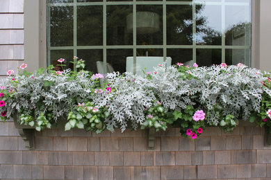 This is an example of a contemporary landscaping in Boston.