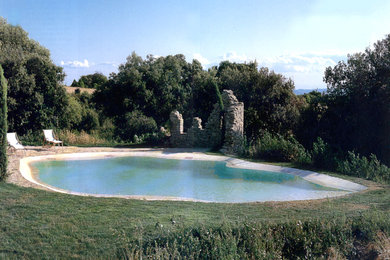 Inspiration for a coastal pool remodel in Marseille