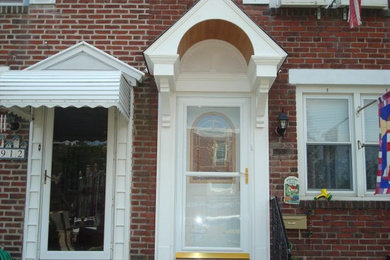 Inspiration for a timeless entryway remodel in Philadelphia