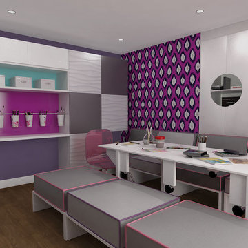 Multi-purpose room 3D Visualizations