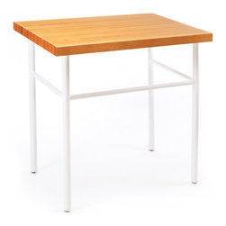 Bakers Ultimate Butcher Block Prep Table - Kitchen Islands And Kitchen Carts