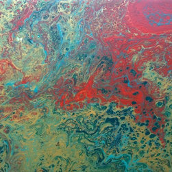 Summer of 2018 Abstract Art Project - Paintings