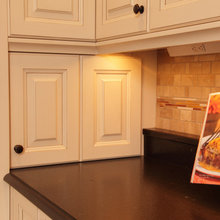 kitchen storage nook beside pantry 3