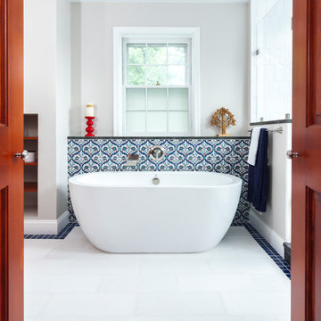Rockville Turkish Tile & Green Elements Master Bath