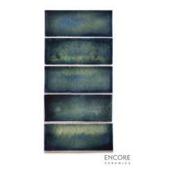 4 x 10 Field Tile in Ink crackle - Products