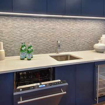 Modern Basement Makeover, Gladwyne PA